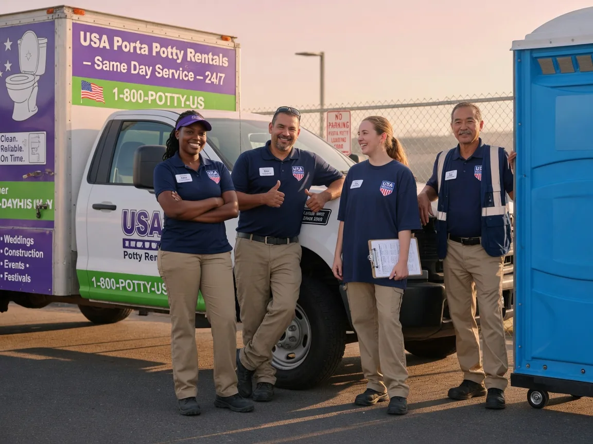 Porta Potty Rental company in Burlington, WY